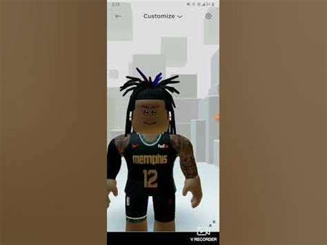 ja morant hair|ja morant roblox hair.